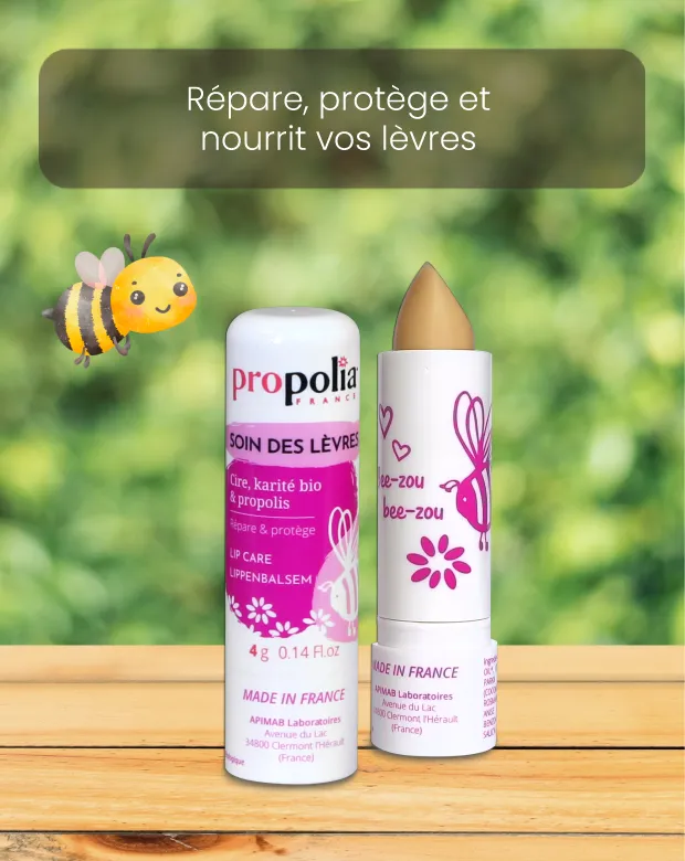 Stick à lèvres propolis et karité Propolia