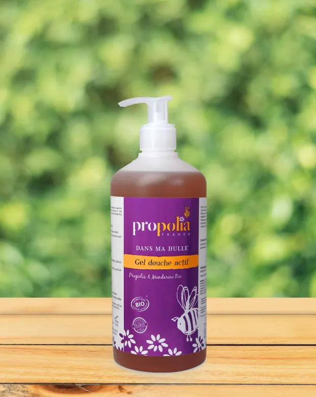 Gel douche actif propolis et mandarine Propolia