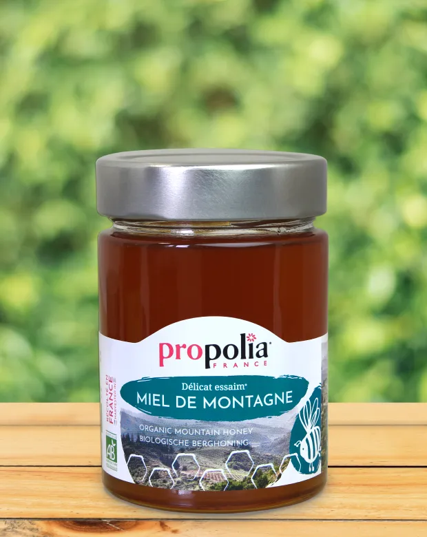 Miel de montagne bio propolia