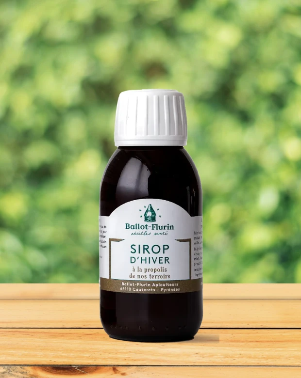 Sirop d'hiver à la propolis de nos terroirs Ballot-Flurin