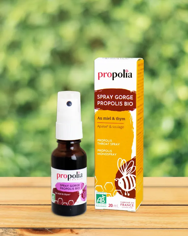 Spray buccal apaisant propolis et thym Propolia