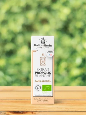 Extrait de propolis blanche sans alcool Ballot Flurin