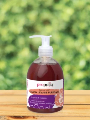 Savon liquide purifiant pour les mains à la propolis et au romarin Propolia