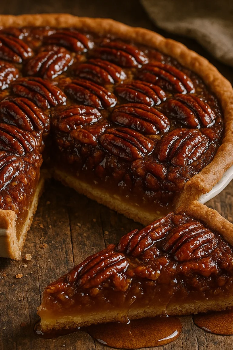 Tarte aux noix et au miel