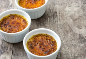 Crèmes brulées au miel