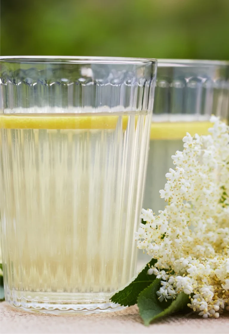 Citronnade au miel et aux herbes